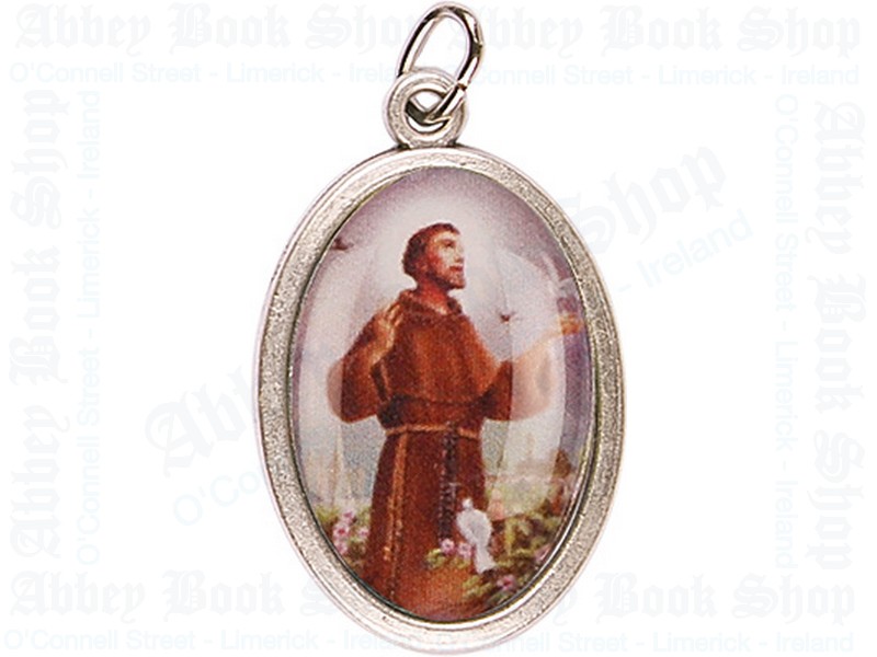Medal – Oxidised/Saint Francis Picture