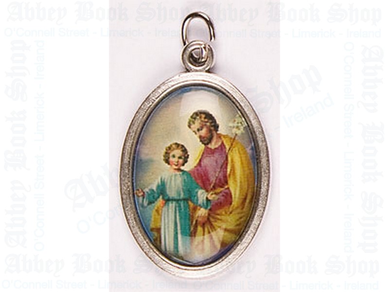 Medal – Oxidised/Saint Joseph Picture