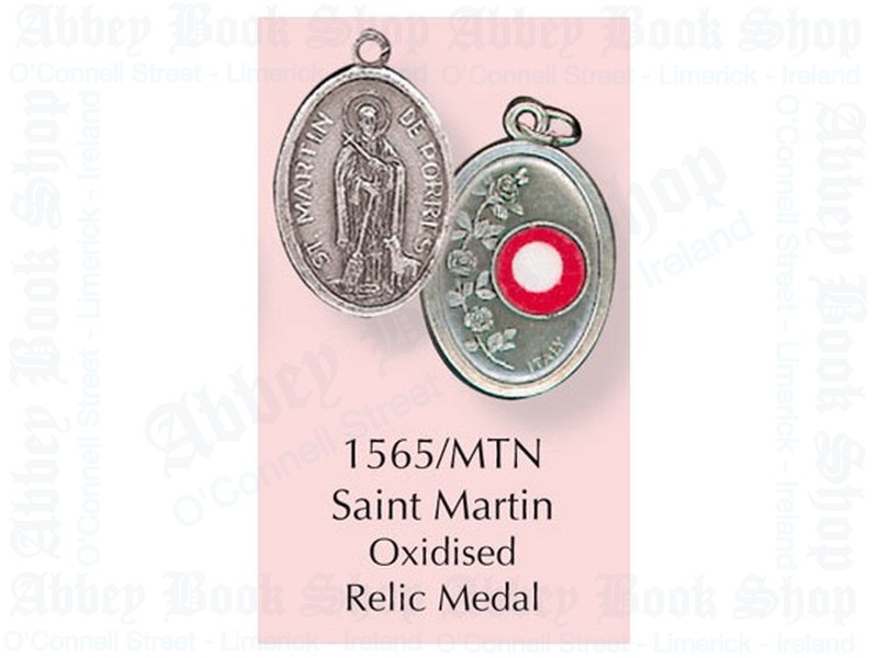 Oxidised Relic Medal/Saint Martin