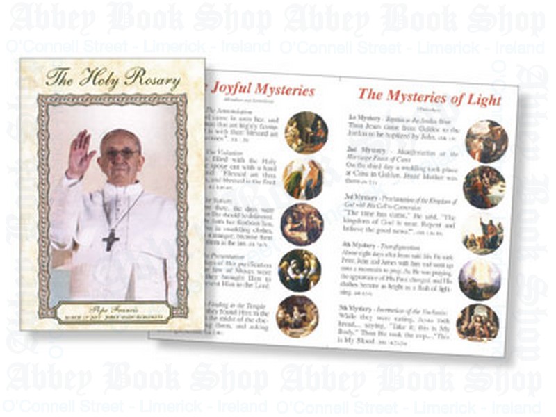 Rosary Leaflet/The Rosary/Pope Francis