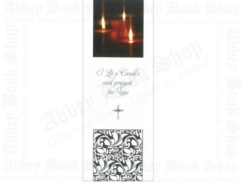 I Lit A Candle For You Card