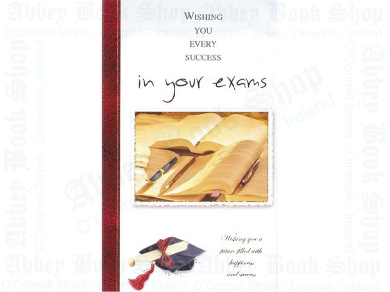 Wishing You Success in your Exams Card
