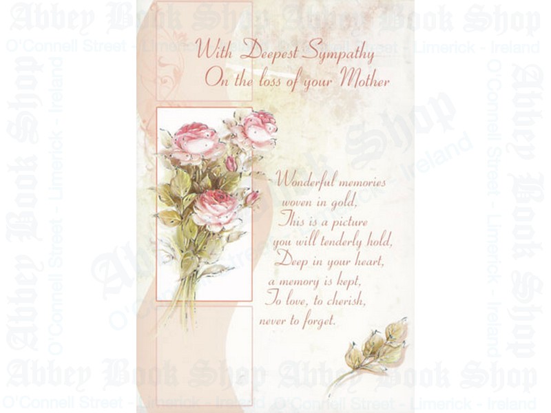 With Sincere Sympathy Card – Mother