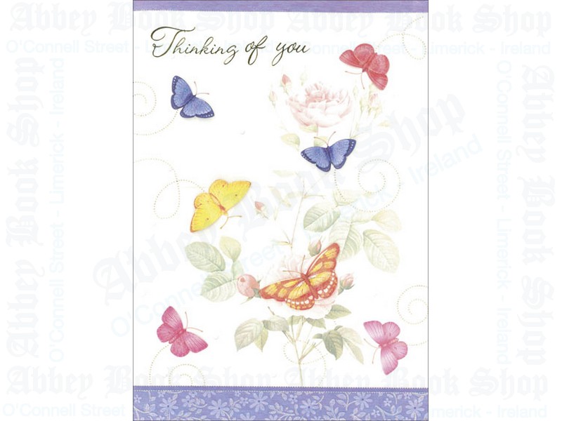 Thinking of You Card – Butterflies