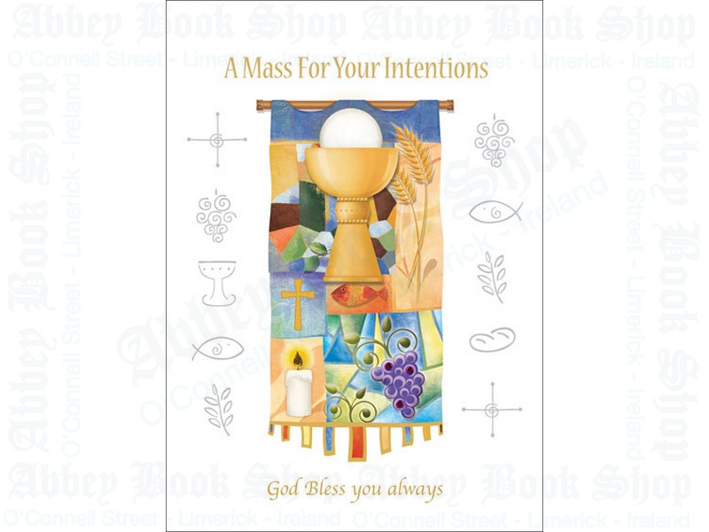 Mass Intentions – Hand Crafted Card