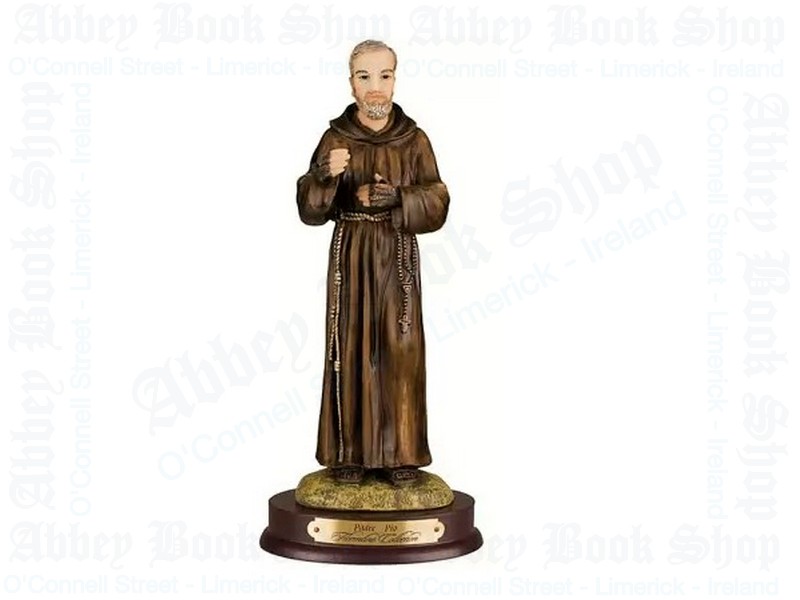 Saint Pio Statue – Florentine 8″ Resin