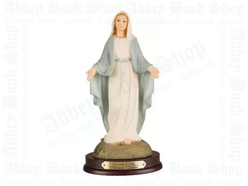 Miraculous Statue of Our Lady of Grace – Florentine 8″ Resin