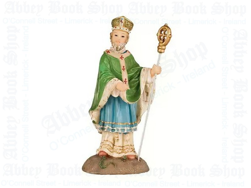 Saint Patrick Statue – Florentine 4″ Resin