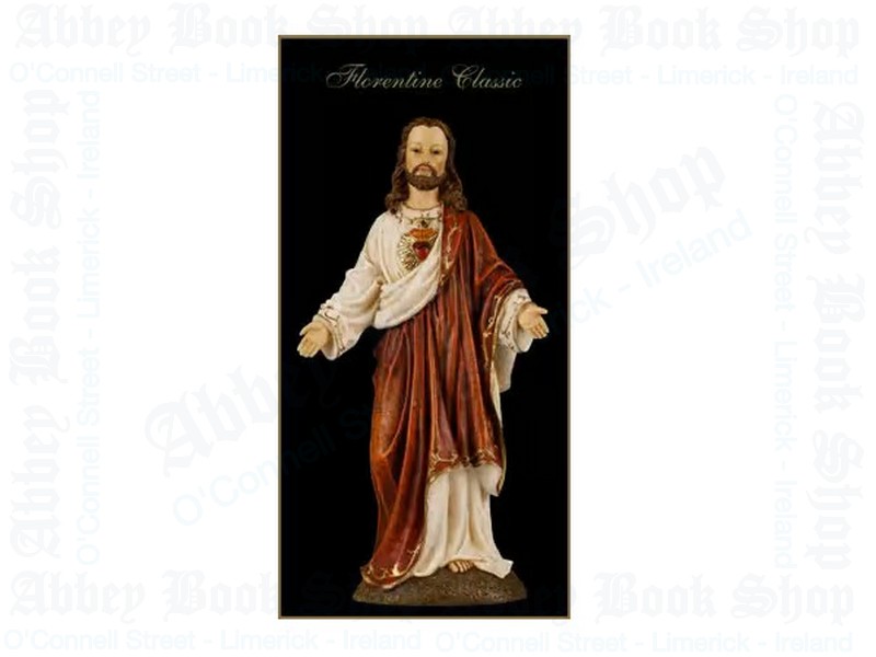 Sacred Heart Statue – Classic Florentine 10 3/4″