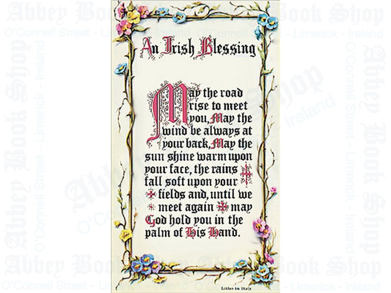Verse Leaflet/Irish Blessing