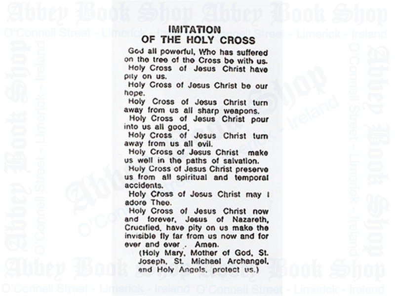 Medal & Leaflet/Imit.of Cross