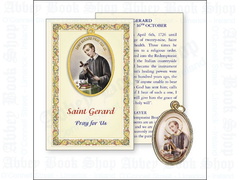 Picture Medal/Leaflet Saint Gerard