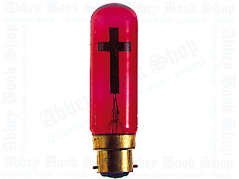 Crucifix Bulb – Colour Red
