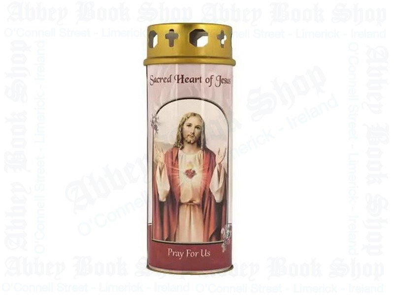 Sacred Heart Candle – Windproof Cap