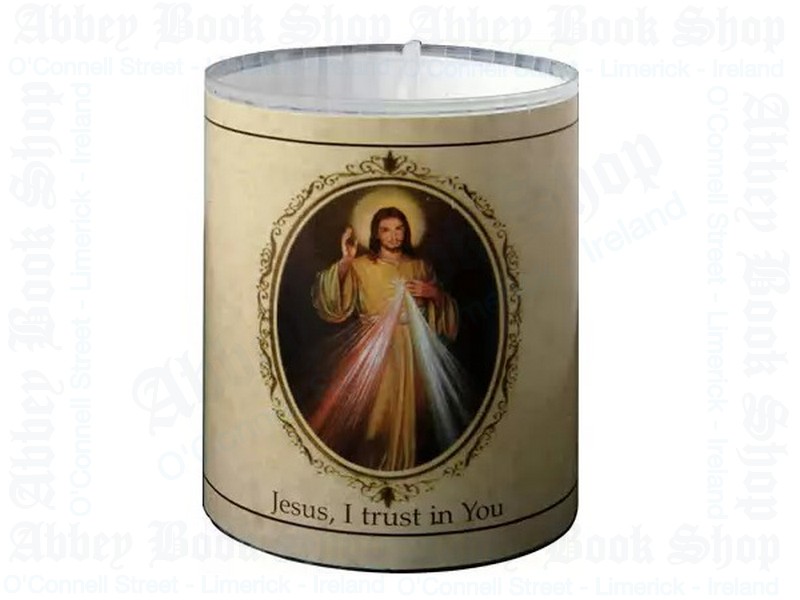 Divine Mercy Votive Candle – 24 Hour