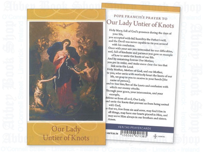 Our Lady Untier of Knots-Leaflet/Laminated