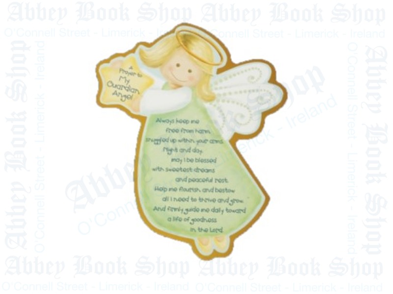 Guardian Angel Prayer- Wood Plaque