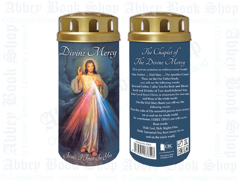 Devotional Candle (LED) – Divine Mercy