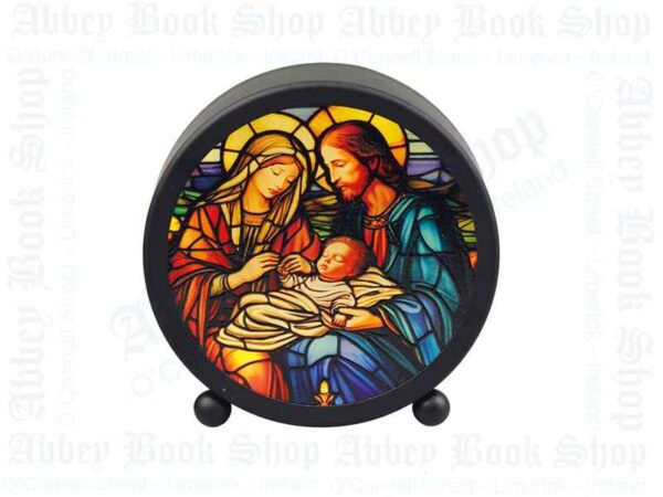 Nativity Scene - Stained Glass Plaque